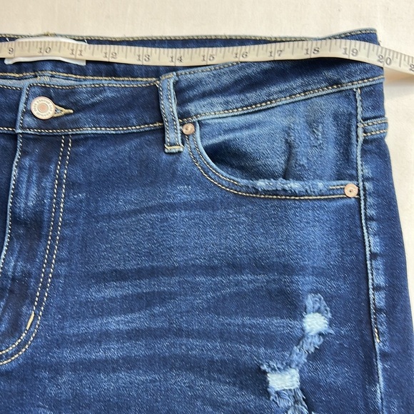 KanCan Distress Skinny stretch Frayed Hem Jean’s SZ 3XL New - Picture 4 of 7